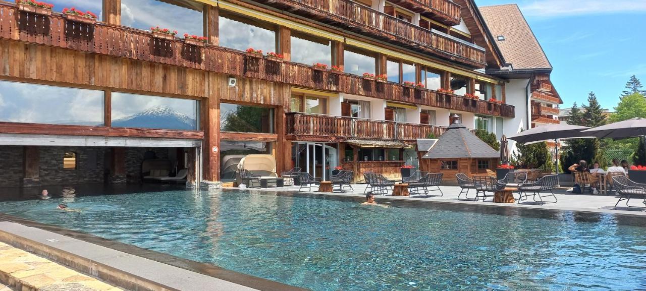 Apartment 24 Hotel Etrier Pool & Spa Crans-Montana Luaran gambar